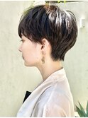 大人マッシュショート/丸みショート/イメチェン/30代40代50代