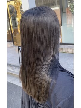 ラグーン 原宿 表参道(LAGOON) 【LAGOON】♪トレンドカラー♪くすみオリーブ