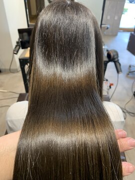 レオン(Re:ON) 縮毛矯正 ロングヘア