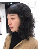 しっかりウェーブパーマ【寺尾明子】