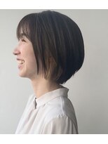 アグー(AgU-) ナチュラルボブ、インナーカラー