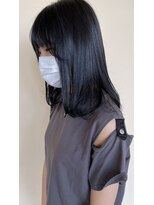 コンティバイミラートーク(CONTY by MIRROR TALK)&nbsp;ブルーブラック/ミディアム/ブリーチなし