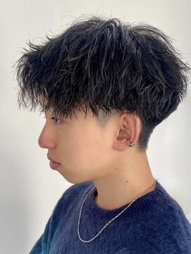 メンズヘア アリエス(men's hair ARIES) 刈り上げツイストスパイラルパーマ