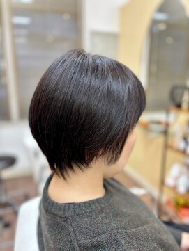 ヘアーノッキン(hair knock’n) 襟足が軽やかなショート