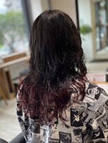 アトリエコア(Atelier Coa)&nbsp;髪質改善トリートメントミルクティーベージュカラーくびれヘア