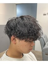 ノイセル 西本町(Noisyle)&nbsp;王道ツーブロマッシュエモ波巻きスパイラルパーマ