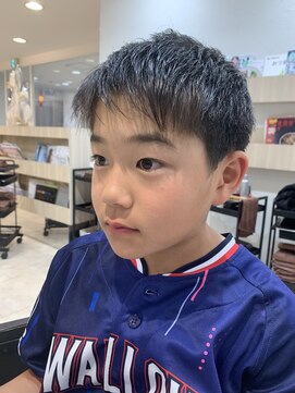 アッシュ 千歳烏山店(Ash) キッズカット ショート セットいらない カッコいい