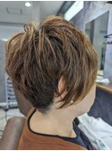 ニュアンスカラー/メンズライク/ボーイッシュショート