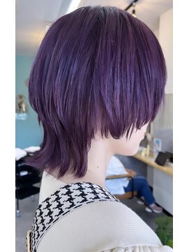 リンイチマルサン(Lin.103) ラベンダー×ショートウルフ