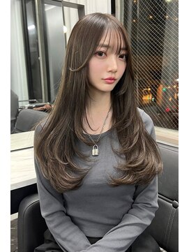 ランズ(LANDS) 韓国レイヤーカット【韓国ヘア 大阪 梅田】