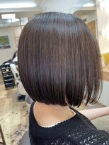 ヘアーゾーン ハチマルハチ 登戸駅前店(Hair Zone 808) まとまりボブ