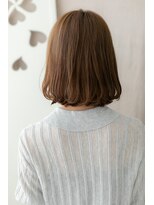 カバーヘア ブリス 上尾西口店(COVER HAIR bliss)&nbsp;フェザーバングくせ毛風抜け感エアリーボブZ上尾20代30代40代