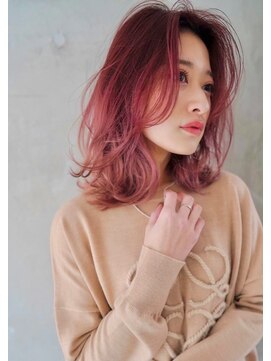 イオエ 心斎橋(ioe) 20代30代40代◎レイヤーカットエアリー美髪セミディ