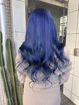 ミラシィ 稲毛(Mirashy) エクステに合わせたカラーカラー