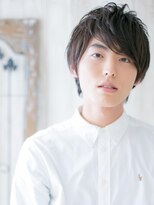 メンズヘア ビーセカンド 草加店(MENS HAIR B-2) 20代30代大人かっこいいアッシュブラック就活ヘアY草加