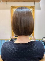 ロンドアベニール 北千住(Lond avenir)&nbsp;イメチェン外ハネボブ美髪ワイドバングレイヤー髪質改善縮毛矯正