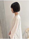 YOKE 大人ボブミニボブショートボブオリーブアッシュグレージュ