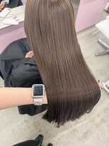 エヌアイ オモテサンドウ(ni omotesando) ☆透明感たっぷりワンカラーで作るブラウンベージュ☆