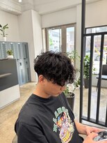 アロー 船橋店(AROH)&nbsp;サーフカール/スパイキーショート/ブルーブラック/船橋