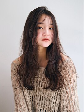 キラ 渋谷(KILLA) ロングヘア＆ウェーブスタイル&シースルーバング