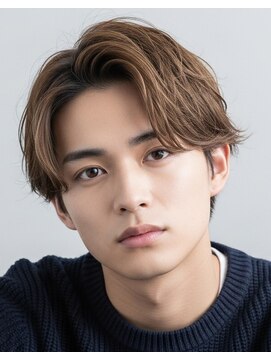 メンズクリスプ 髪質改善カラー