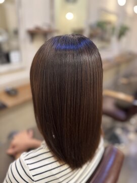アンドヘアー 西葛西(&-HAIR) ツヤ髪髪質改善トリートメント　西葛西　縮毛矯正　カラー