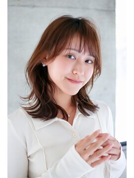 ルーカ 恵比寿(LU-CA) ミディアムくびれ大人レイヤー