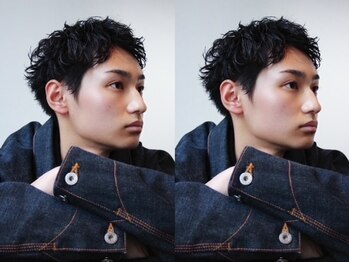 ツーダブル 大阪梅田(WW..)の写真/【大阪/梅田/西梅田】CUT￥3150◆メンズヘアは攻める時にバランスが大切！WW.. で抜群にカッコよく★
