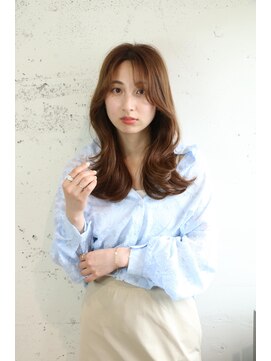 フォルテ 榛原パームス店 黒髪クラゲヘアーオリーブグレー小顔ココアベージュ