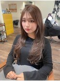 透明感カラー×レイヤーカット