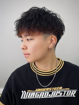 ジーナ 天神(Zina) 【Zina】メンズ/センターパート/曲がる縮毛矯正/福岡/天神/大名