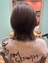 ヘアー ギャラリー ルピ(hair gallery Rupi) ミディアム×外ハネ×インナーカラー