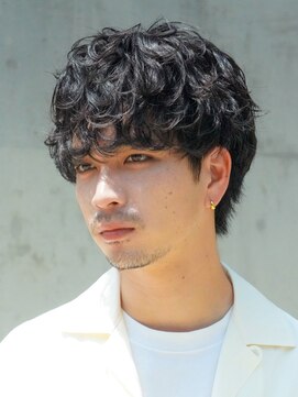 フィフスパーク(fifth PARK) 原宿メンズパーマルーズパーマシャドウパーママッシュ緩め