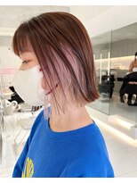 レイズ 国分寺店(RAYS)&nbsp;イヤリングカラー・ボブ・ホワイトピンク　[国分寺]