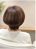 ショートウルフカット