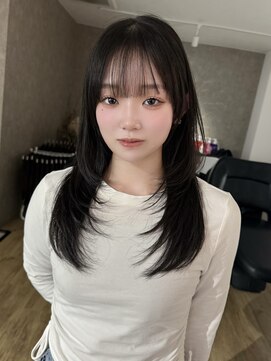 エトワ 中央店(etoi) 大分ハッシュカット韓国レイヤーカットワンホンヘアヨシンモリ