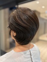 サロンイクエヤマザキ 文京(SALON IKUE YAMAZAKI)&nbsp;耳掛け～毛流れショートスタイル