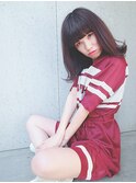 ♪クールでオシャレな切りっぱなしボブ♪【NOA/八王子】