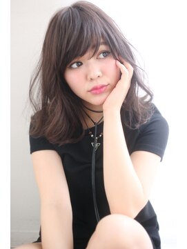 マリアバイアフロート(Maria by AFLOAT) 小顔バングのニュアンスセミディ♪