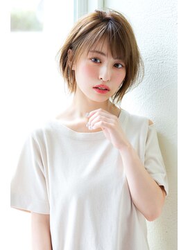 アンアミ オモテサンドウ(Un ami omotesando) 【Un ami】 松井幸裕 小顔ナチュラルショートボブ