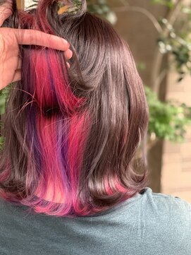 ルシア(LUCIA) インナースリーカラー！！(インナーカラー)