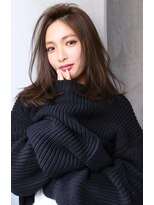 ブラン 栄(Blanc)&nbsp;【Blanc/栄】ミストバング＿ウルフボブ＿ダークアッシュ