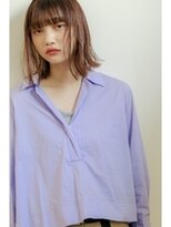 ネイヴィル(navile)&nbsp;☆シアーピンク×切りっぱなしボブ☆