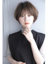 ノンダメージサロン ステラバイボヌール(Stella by Bonheur) 小顔に見せるナチュラル丸みショート♪