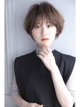 ノンダメージサロン ステラバイボヌール(Stella by Bonheur) 小顔に見せるナチュラル丸みショート♪