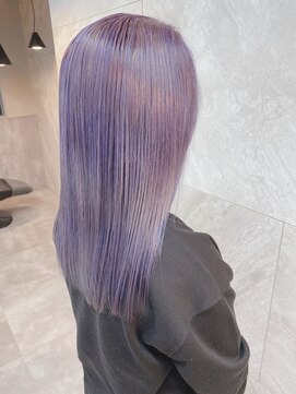 ドゥマン(Demain) 透明感/ケアダブルカラー/パープル/バイオレット/大人可愛い