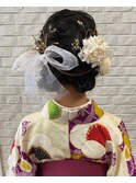 着付×ヘアセット