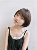 黒髪ショートボブ