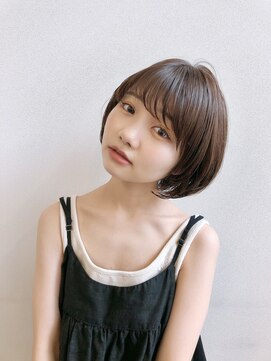 サンド 表参道(sand) 黒髪ショートボブ