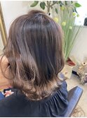 白髪染めでも明るくできちゃう♪